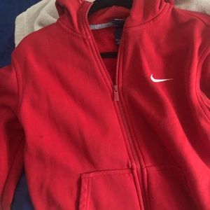 red nike jacket